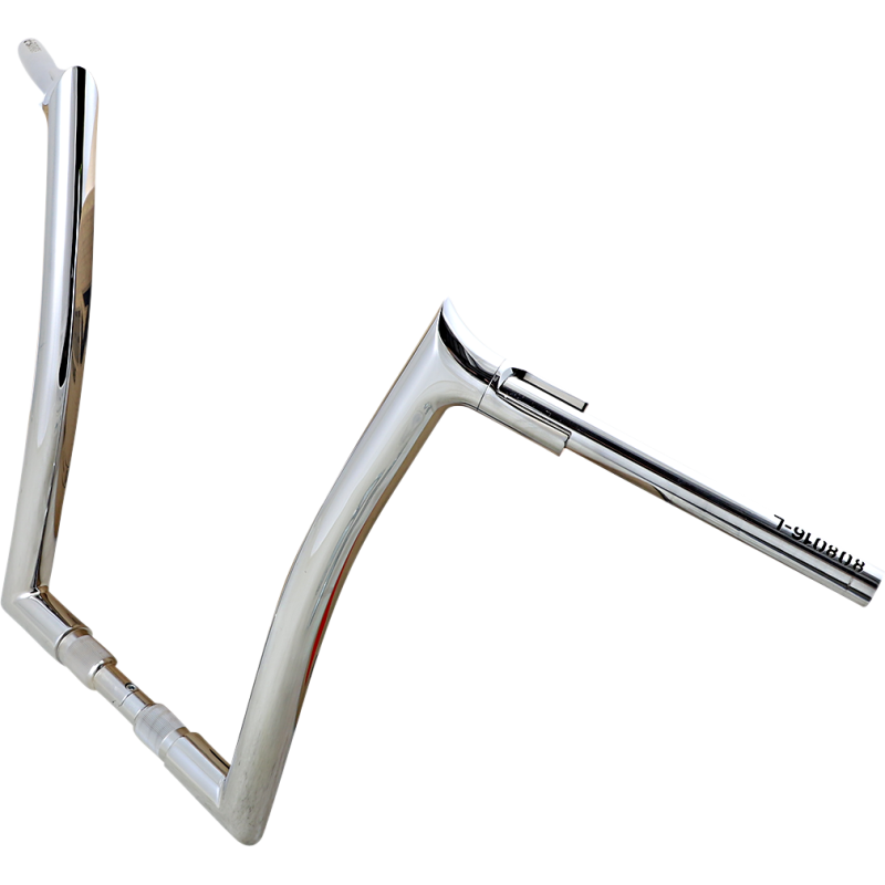 EZ Install Pointed Top Handlebar - Chrome, 16” Rise