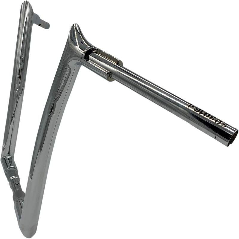 EZ Install Pointed Top Handlebar - Chrome, 16” Rise