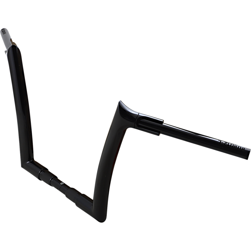 EZ Install Pointed Top Handlebar - Black, 12” Rise