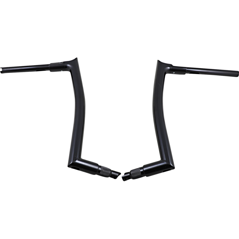 EZ Install Pointed Top Handlebar - Black, 16” Rise