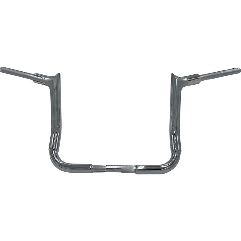 EZ Install Pointed Top Handlebar - Chrome, 12” Rise