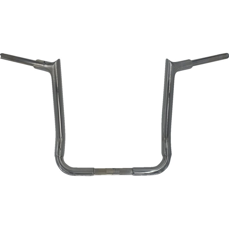 EZ Install Pointed Top Handlebar - Chrome, 16” Rise