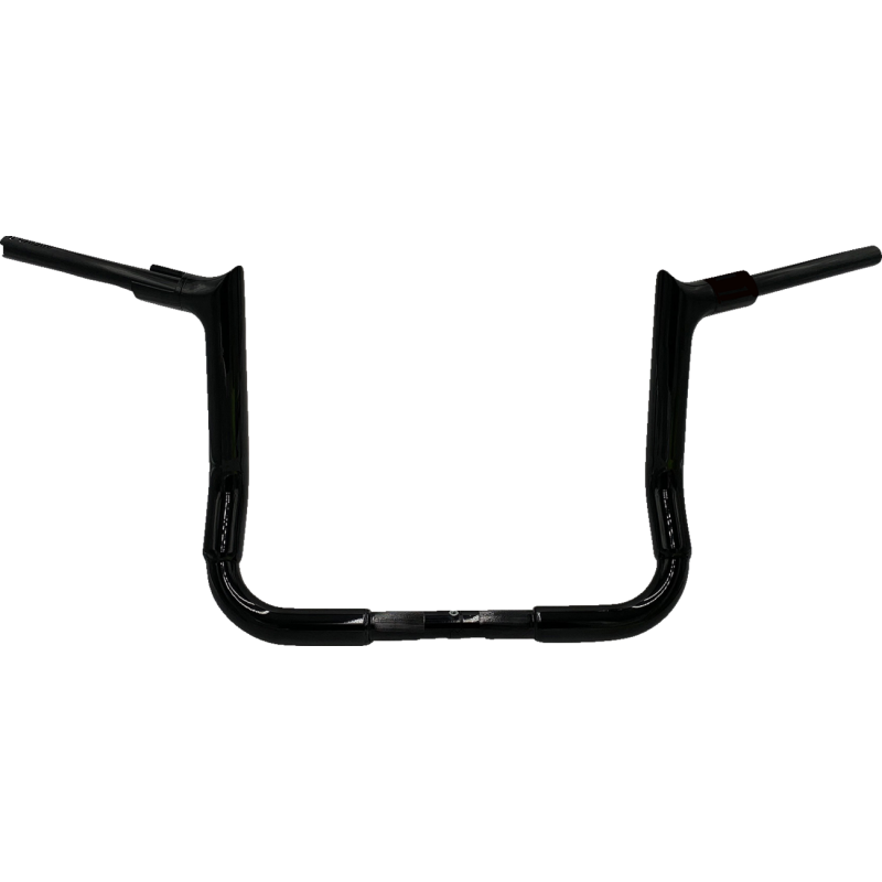 EZ Install Pointed Top Handlebar - Black, 12” Rise