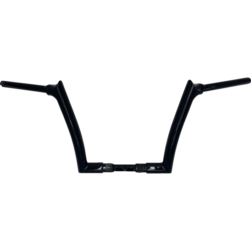 EZ Install Pointed Top Handlebar - Black, 12” Rise
