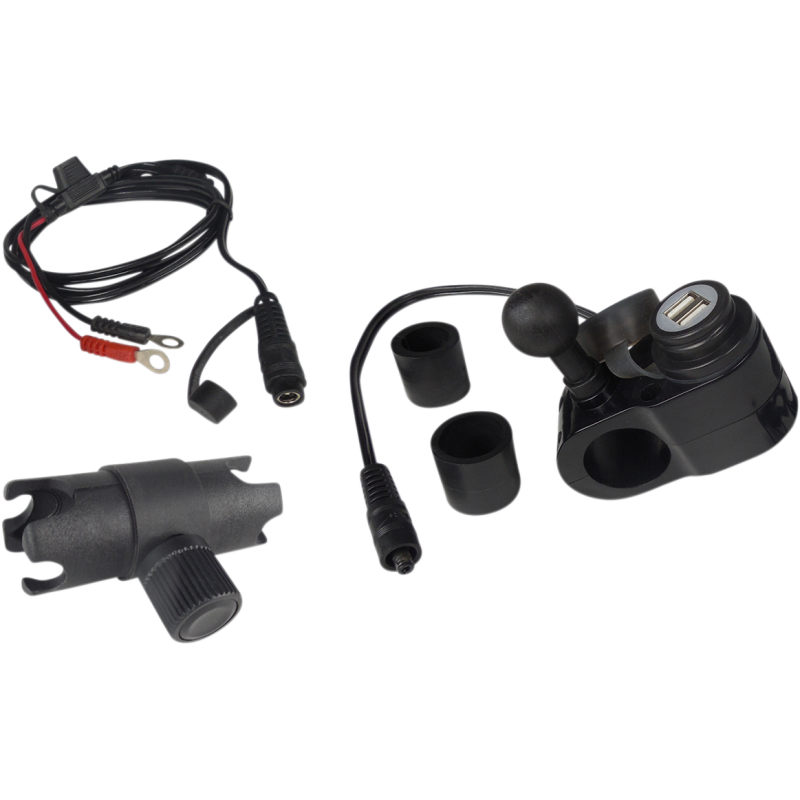 Black Dual USB Port Charger