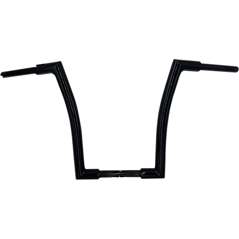 EZ Install Flat Top Handlebar - Gloss Black, 16” Rise