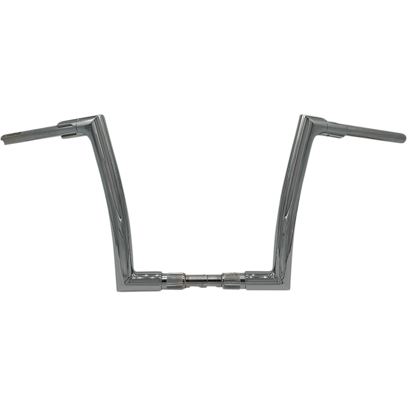 EZ Install Flat Top Handlebar - Chrome, 12” Rise