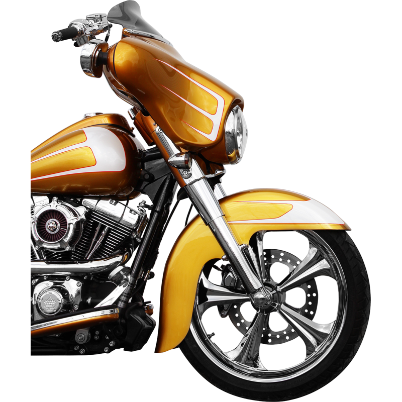 Flare Windshield 6.5" Dark Smoke