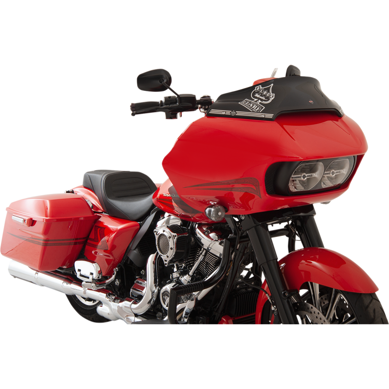 Sport Flare Windshield 6" Black