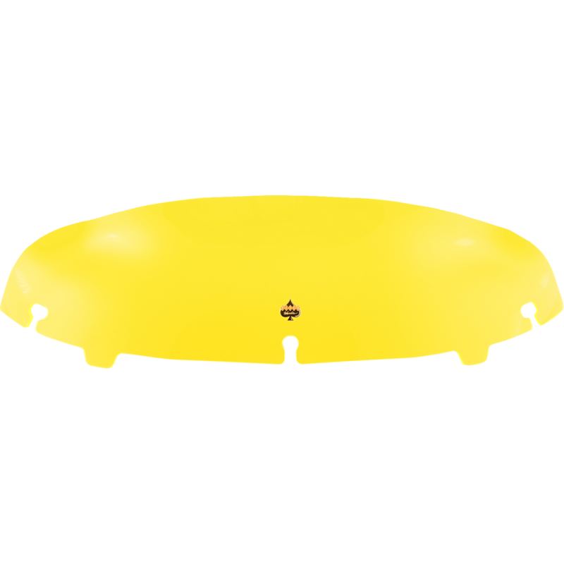 Ice Kolor Flare Windshield 4" Yellow