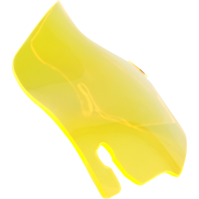 Ice Kolor Flare Windshield 3.5" Yellow