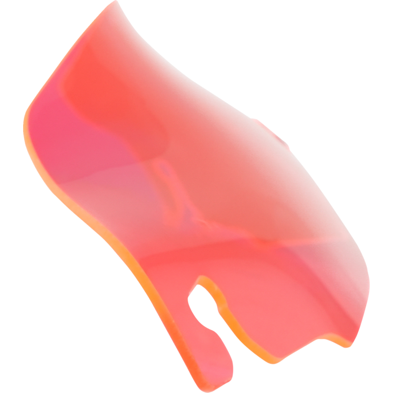 Ice Kolor Flare Windshield 3.5" Pink