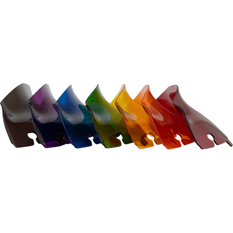 Kolor Flare Windshield 4" Orange