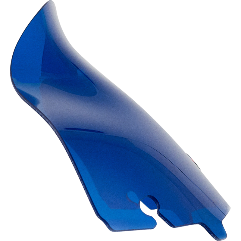 Kolor Flare Windshield 6.5" Blue