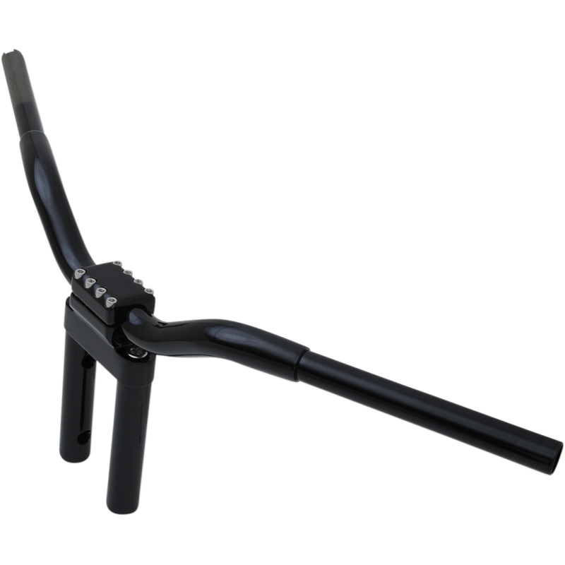 Black 1 1/4" Kage Fighter T-Bars, 10" End Rise