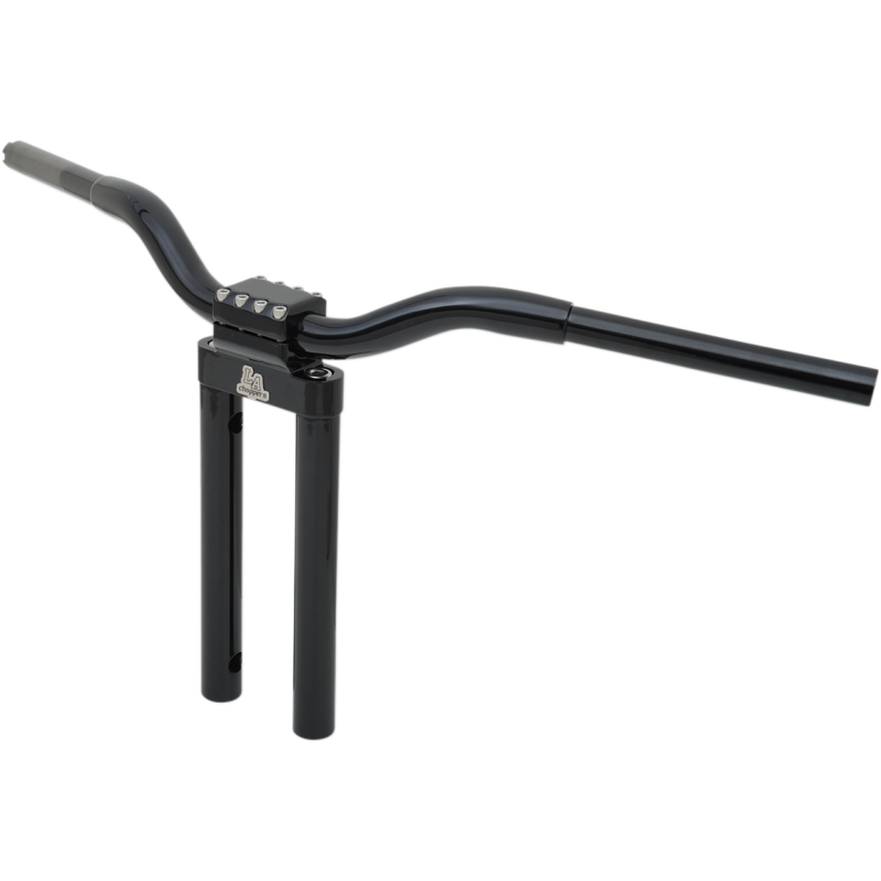 Black 1 1/4" Kage Fighter T-Bars, 14" End Rise