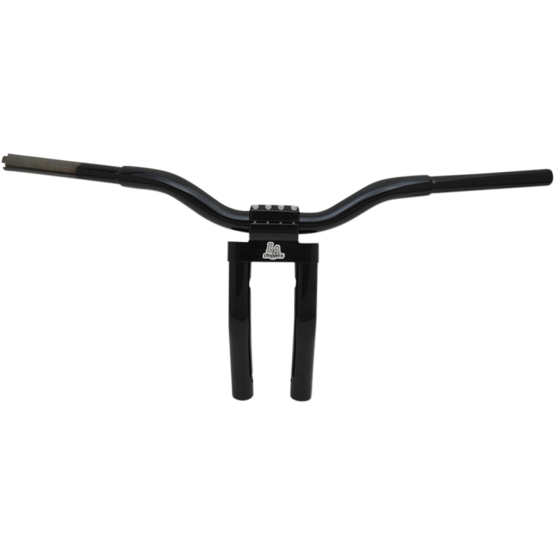 Black 1 1/4" Kage Fighter T-Bars, 11" End Rise