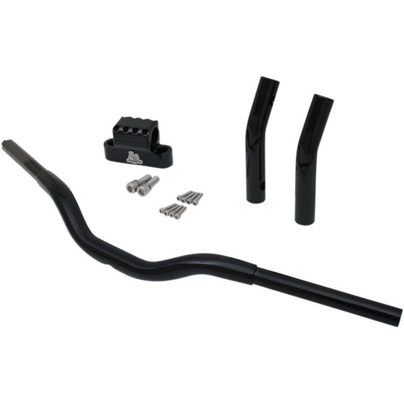 Black 1 1/4" Kage Fighter T-Bars, 11" End Rise