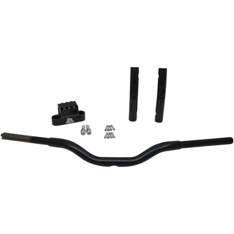 Black 1 1/4" Kage Fighter T-Bars, 11" End Rise