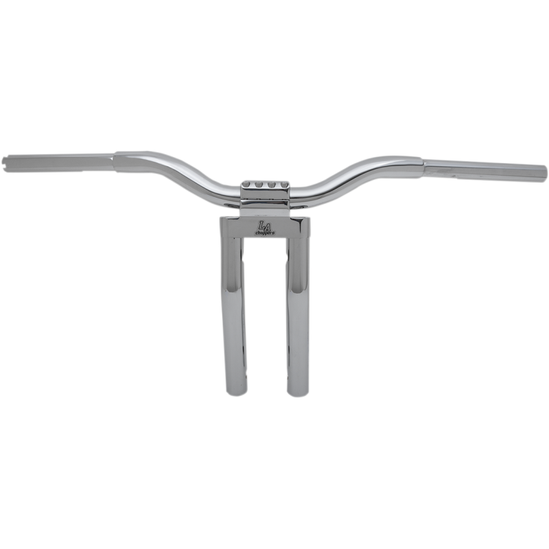 Chrome 1 1/4" Kage Fighter T-Bars, 13" End Rise