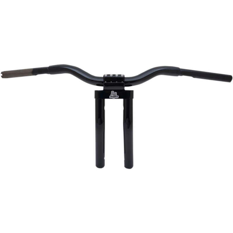 Black 1 1/4" Kage Fighter T-Bars, 13" End Rise