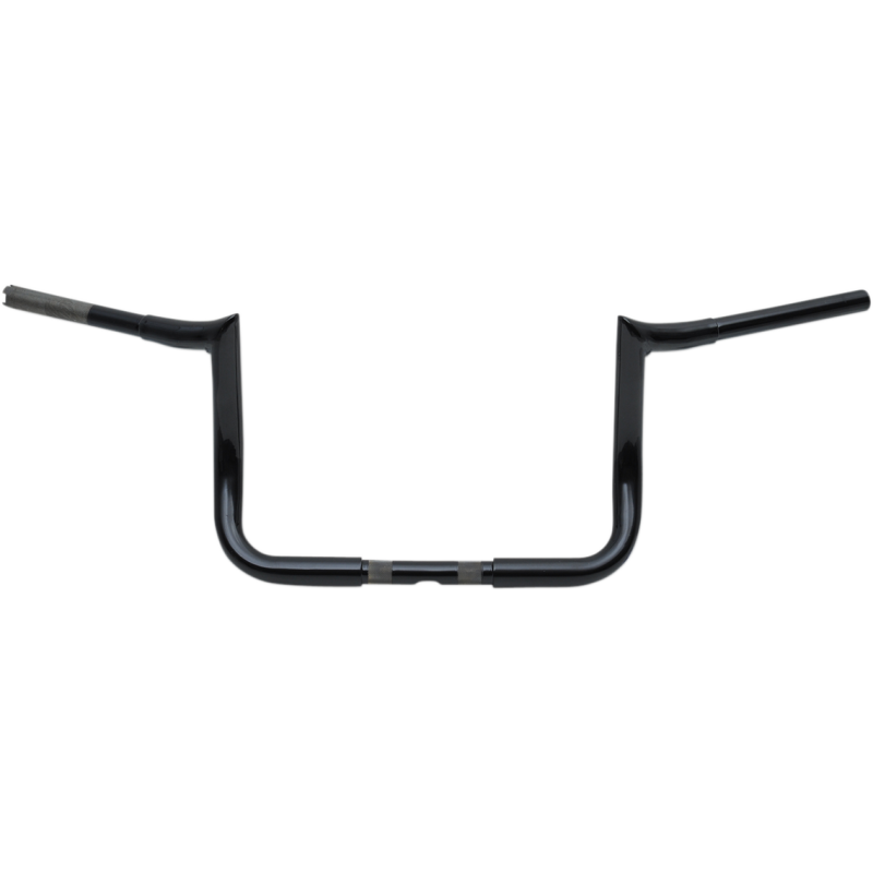 1 1/4" Bagger Prime Ape Handlebars, Gloss Black, 10" End Rise