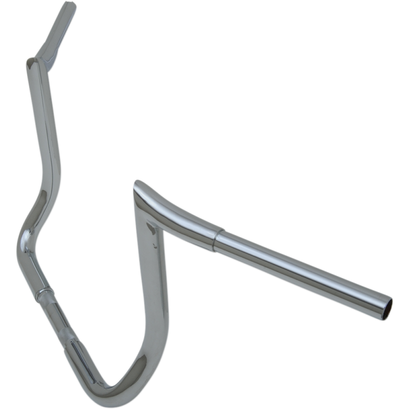 1 1/4" Bagger Prime Ape Handlebars, Chrome, 13" End Rise