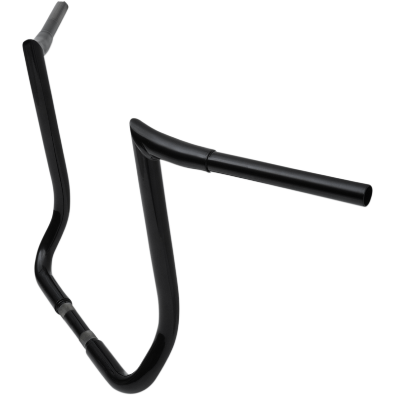 1 1/4" Bagger Prime Ape Handlebars, Gloss Black, 16" End Rise