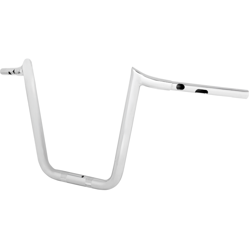 1 1/4" Prime Ape Handlebars, Chrome, 12" End Rise