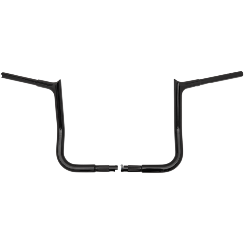 Pointed Top Handlebar Gloss Black 14 Inch