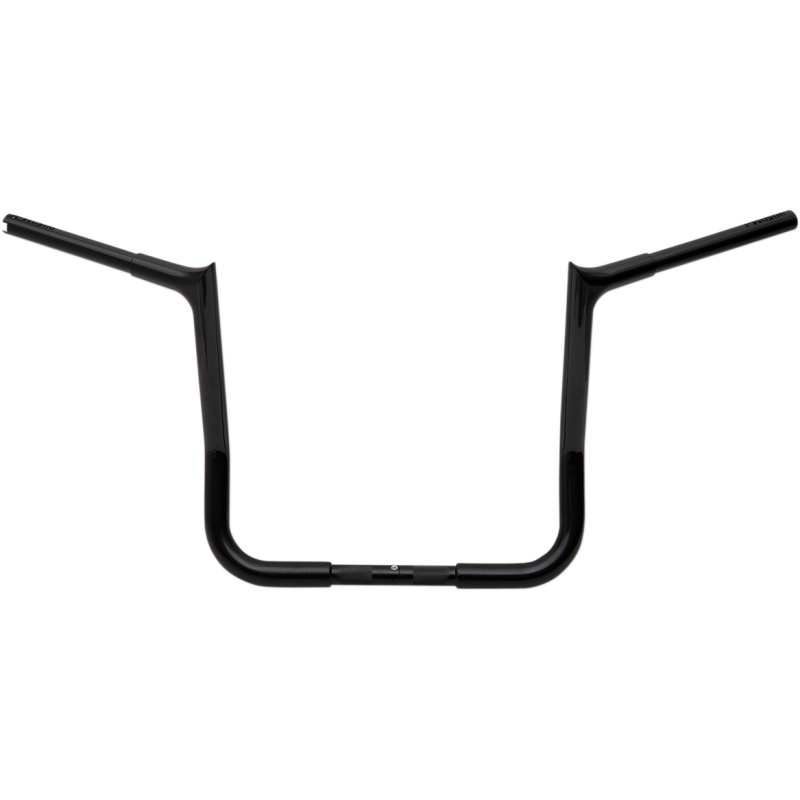 14" EZ Install Pointed Top Handlebar, Gloss Black (FLHT/FLHX Fitment)