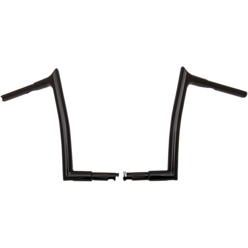 Pointed Top Handlebar Gloss Black 12 Inch