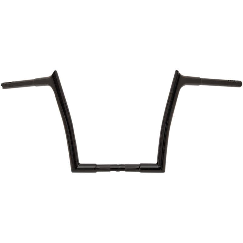 Pointed Top Handlebar Gloss Black 12 Inch