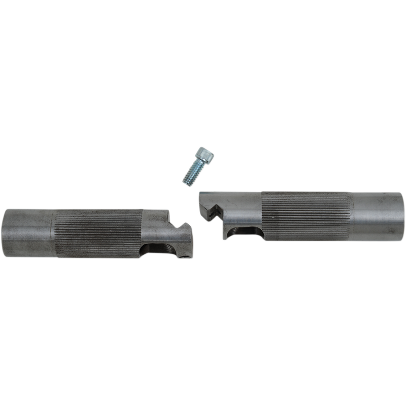 12" EZ Install Pointed Top Handlebar, Gloss Black (Softail/Dyna Fitment)