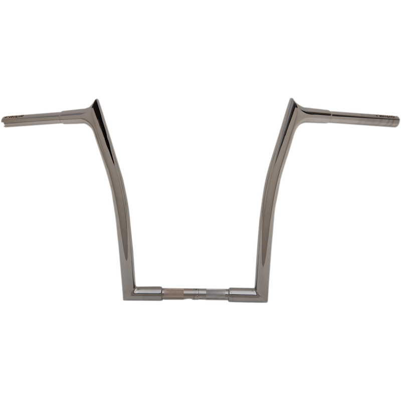 16" EZ Install Pointed Top Handlebar, Chrome (Softail/Dyna Fitment)