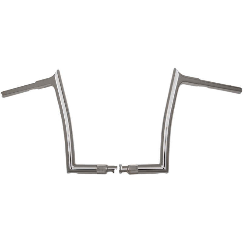 12" EZ Install Pointed Top Handlebar, Chrome (Wide Fitment)