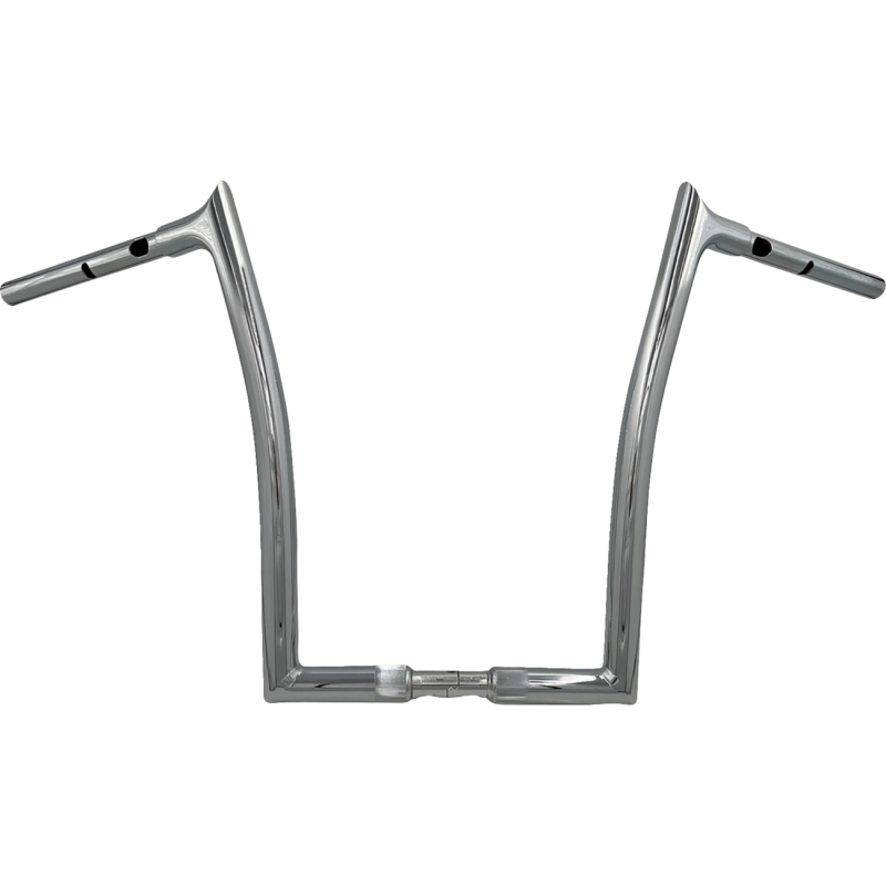 16" EZ Install Pointed Top Handlebar, Chrome (FLTRX Fitment)