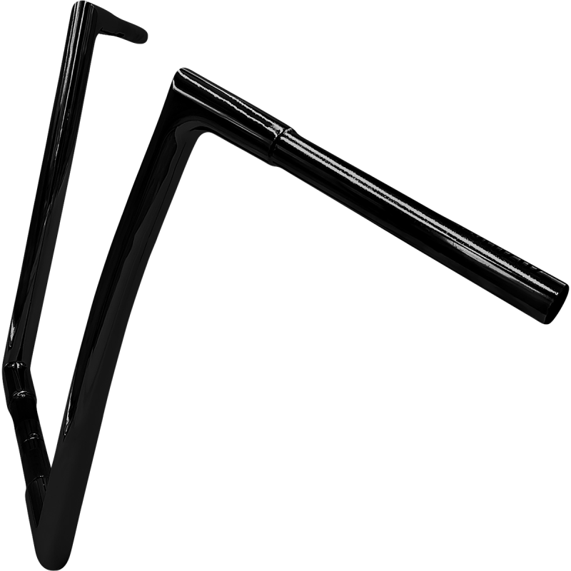 Flat Top Handlebar Gloss Black 16 Inch