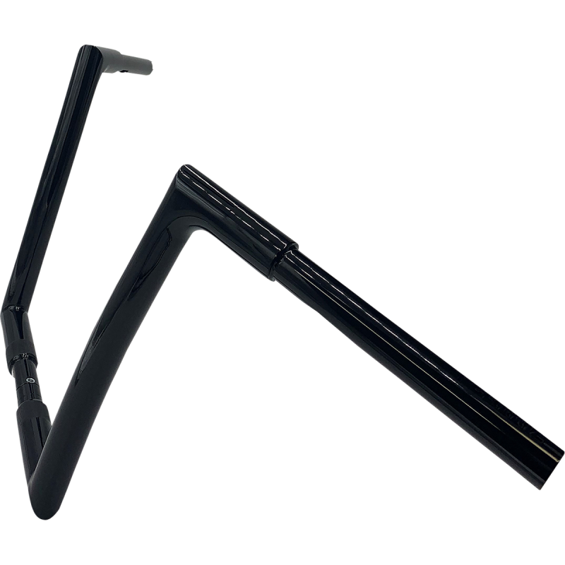 Flat Top Handlebar Gloss Black 12 Inch