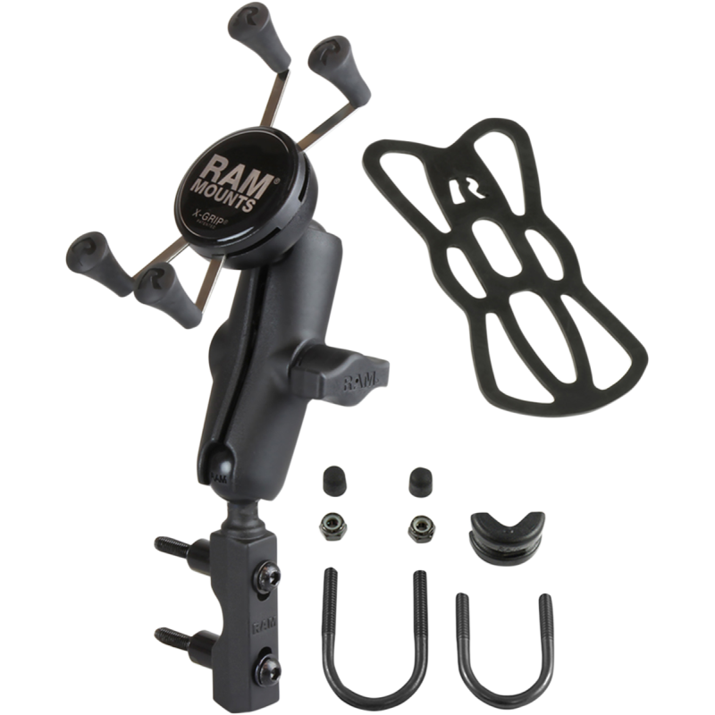 Combination brake/clutch reservoir U-bolt mount