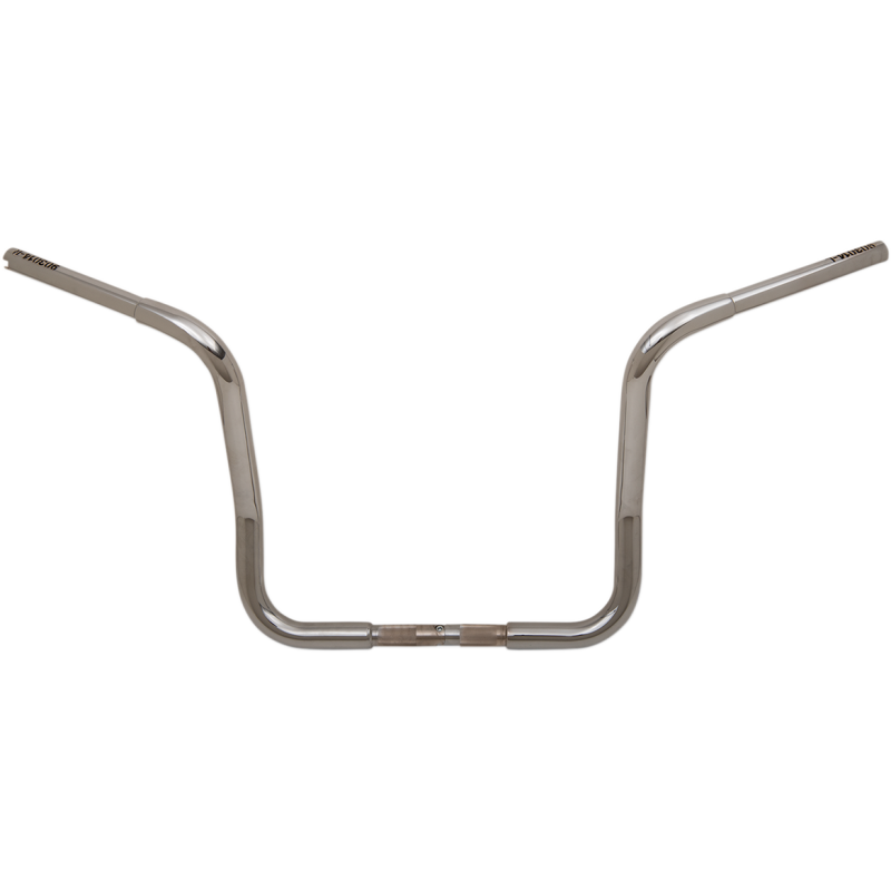 1 1/4" EZ Install Round Top Handlebars - Chrome, 14" Rise