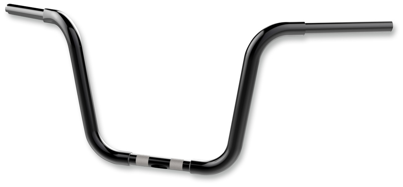 1 1/4" Handlebars - 12" Rise Fat Bobber Apes, Gloss Black