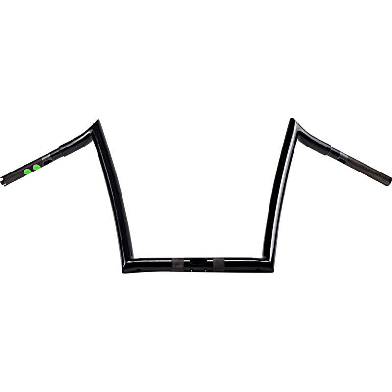 1 1/4" Bagger Monkey Bars - Gloss Black, 16" Rise