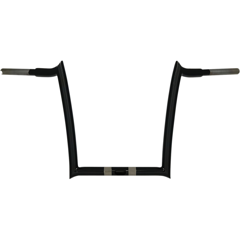 1 1/4" Bagger Monkey Bars - Gloss Black, 12" Rise