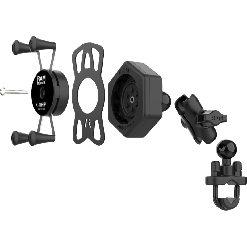 X-Grip Kit with Vibe-Safe and U-Bolt Base, Short Arm, Standard