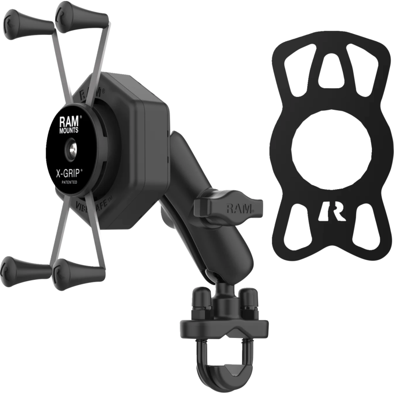 X-Grip Kit with Vibe-Safe and U-Bolt Base, Medium Arm, Large