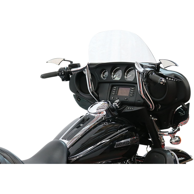 1 1/4" Bagger Monkey Bars - Gloss Black, 10" Rise