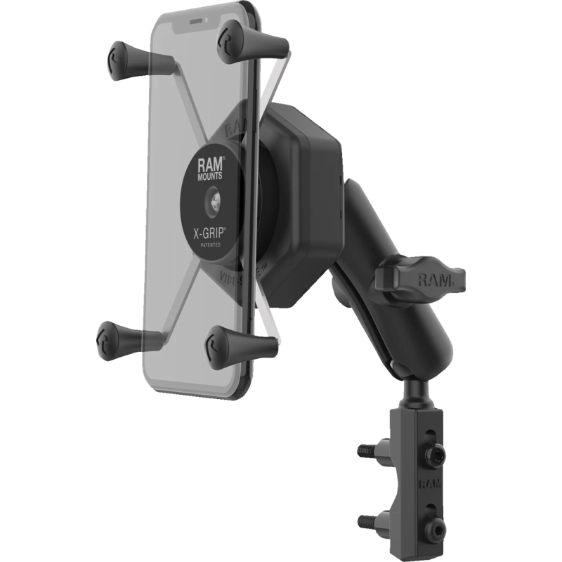 X-Grip Large Phone Mount with Vibe-Safe and Reservoir Base