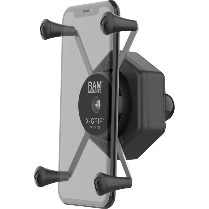 Large Phone Holder w/ Ball and Vibe-Safe Adapter