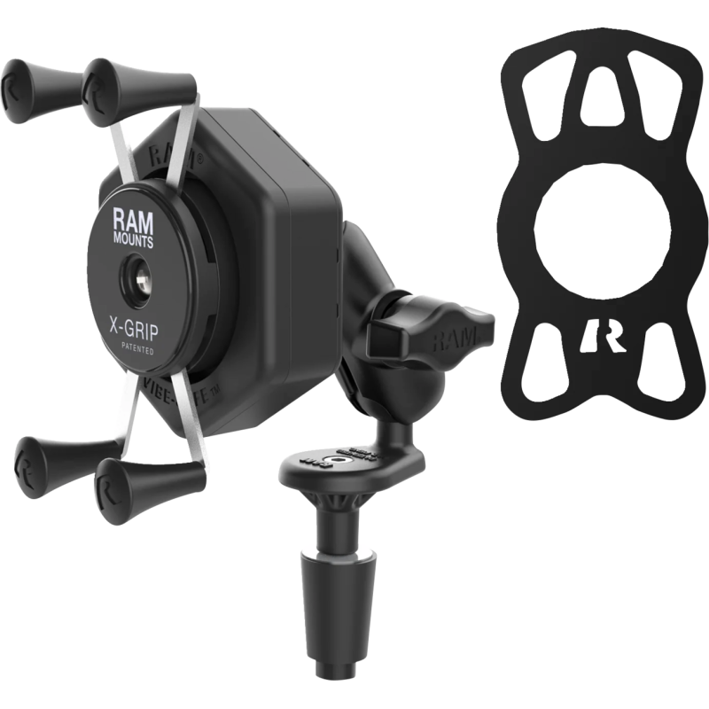 Phone Mount w/ Vibe-Safe and Fork Stem Base - short